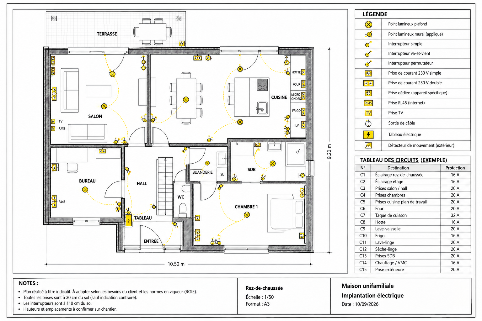 Electrical plans